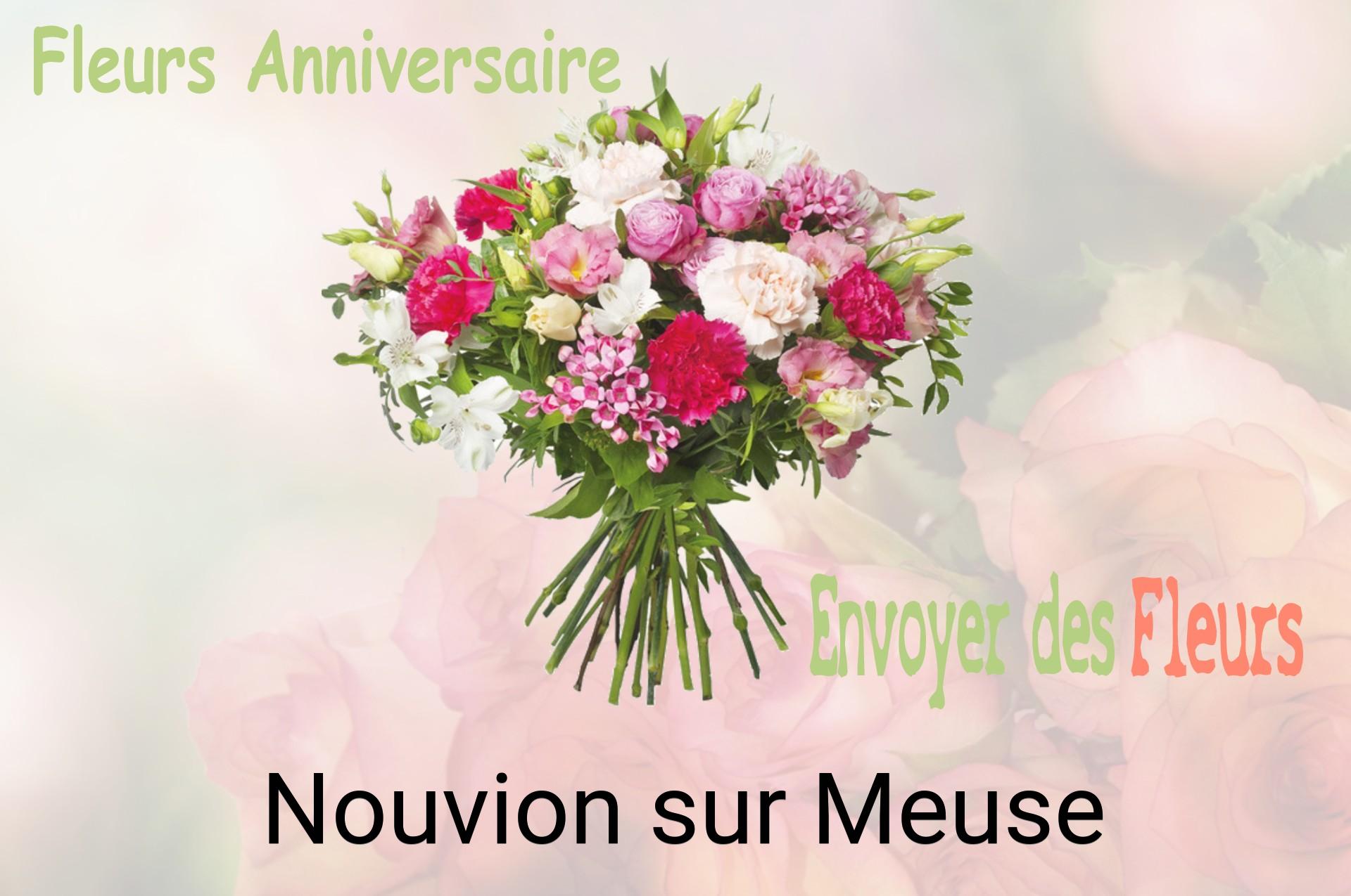 Bouquet de fleurs d’anniversaire livré à Nouvion-sur-Meuse