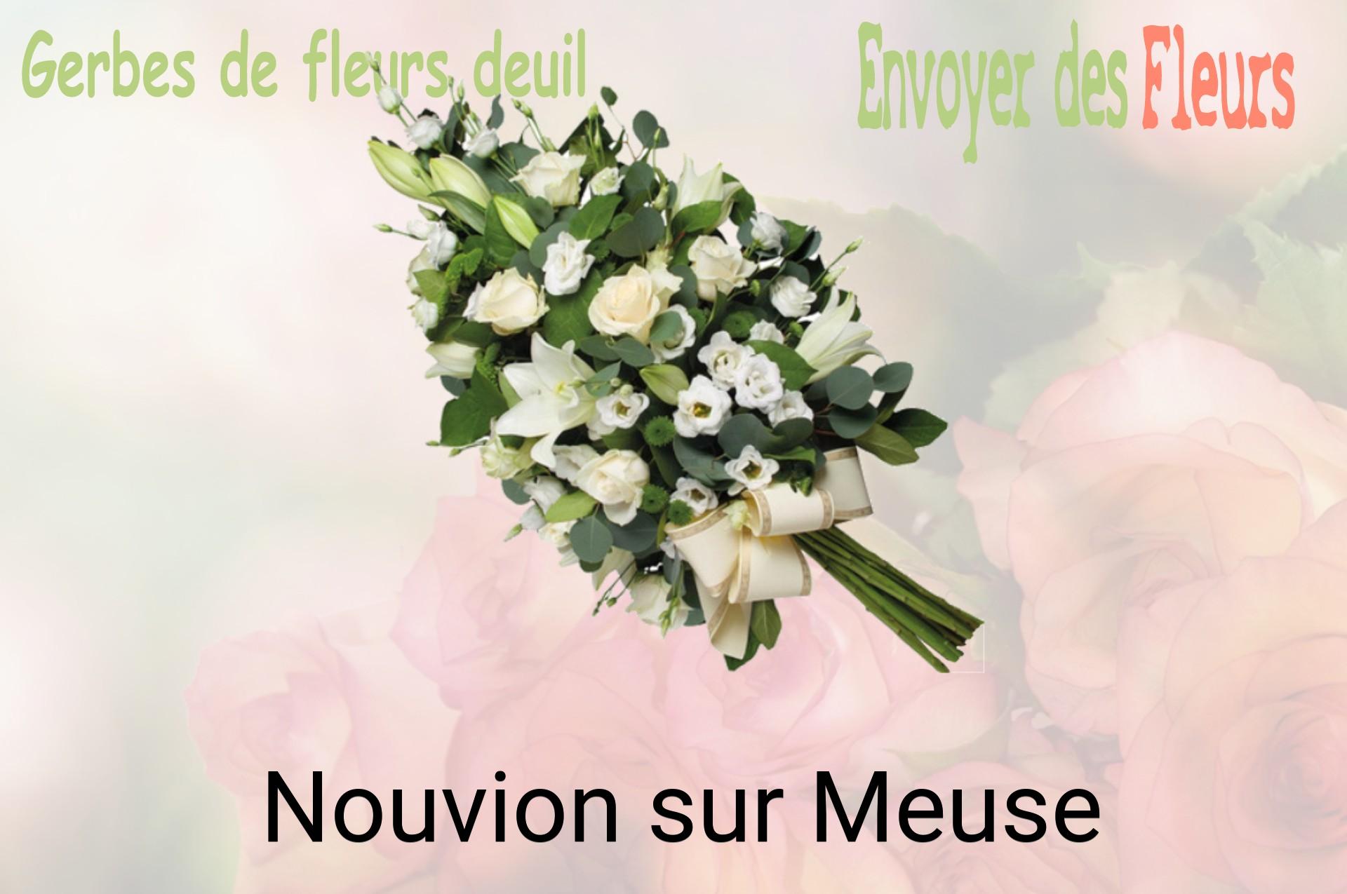 Gerbe de fleurs de deuil livrée à Nouvion-sur-Meuse